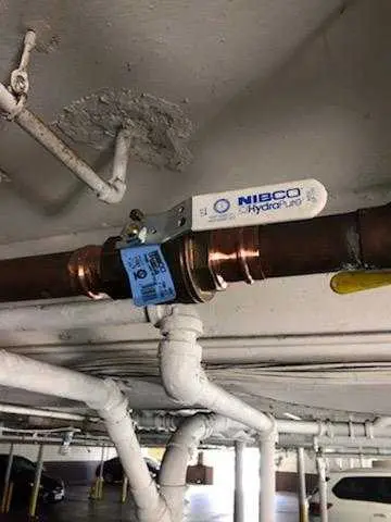 Copper pipe repair and valve work for Water Line Repair in University of Miami